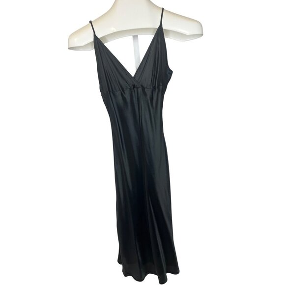 Malene Birger Sheer Silk Dress Ribbon Accent Collar Ladies Size 36 / 6US Sheer - Picture 9 of 11